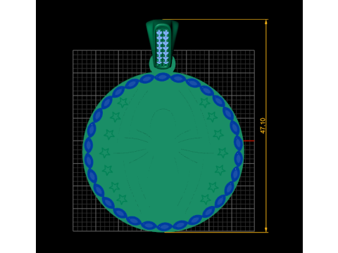 Stylish Spiderman PANDANT 3D PENDANT 3D Print Model