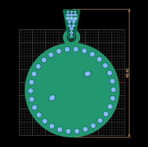 STAR DESIGN MOUSE COIN PENDANT 3D-Druckmodell .c4d .max .obj .3ds .fbx .stl .blend