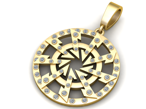 STAR DESIGN PENDANT 3D 3D printmodel