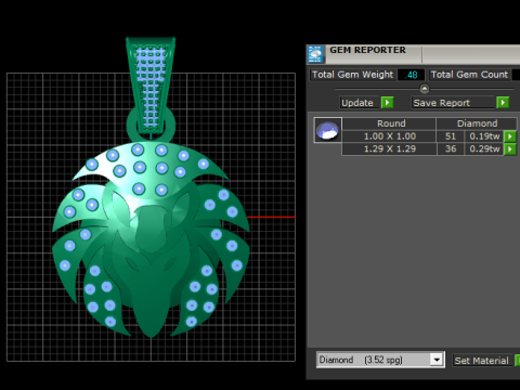 Zodiac Symbol Sign 3D PENDANT 3Dプリントモデル