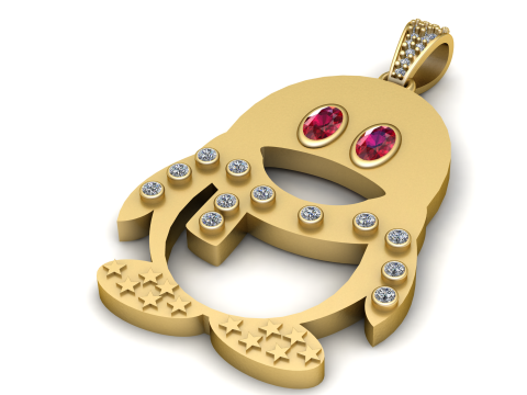 Page 4 von 3D Penguin pendant 3D प्रिंट मॉडल