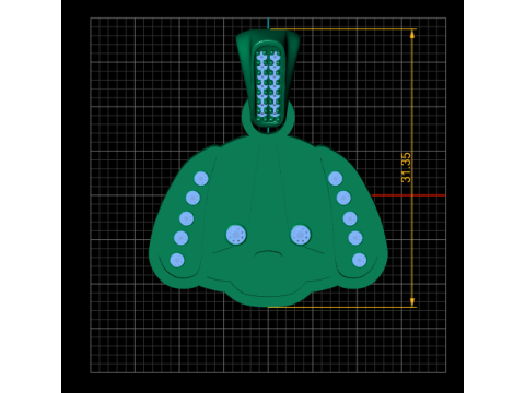 Hip Hop GOLD PENDANT 3D PRINTABLE MODEL pendant Modelo de Impressão 3D
