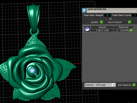 PENDANT FLOWER PENDANT 3D 프린트 모델