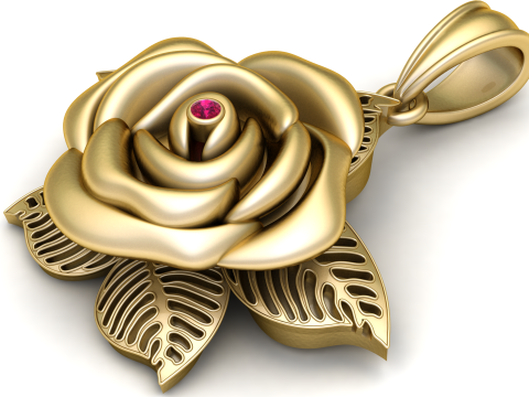 PENDANT FLOWER PENDANT 3D 프린트 모델