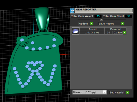 Top Quality Initial Name Letter Necklace PENDANT 3D-printmodel