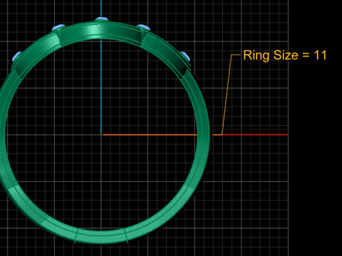 Qiming Sacred Geometry Flower Of Life Ring Female PENDANT 3D Print Model
