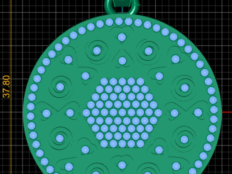 Zawieszka 3D Navegacion STL Print Files Model do druku 3D