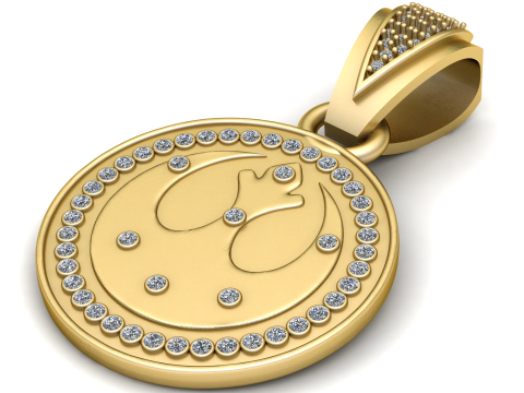 How to Choose the Perfect Personalized Jewelry Piece pendant Modello di stampa 3D