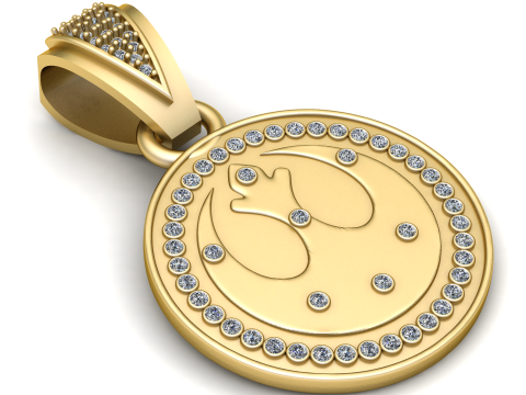 How to Choose the Perfect Personalized Jewelry Piece pendant Modello di stampa 3D