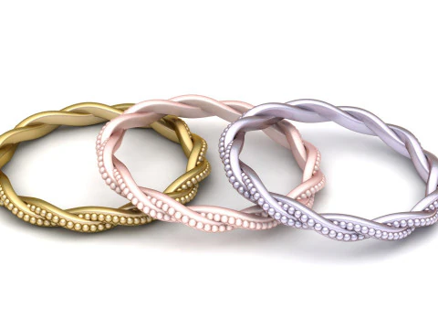 अपनी शादी की अंगूठियों का पेंडेंट जमा करना 3D प्रिंट मॉडल