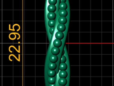 Stacking Your Wedding Rings pendant 3D Принт Модель
