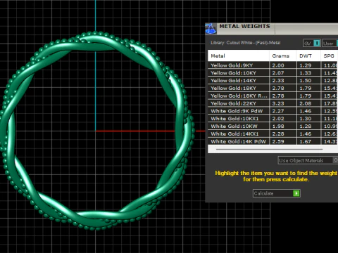 Stacking Your Wedding Rings pendant 3D Print Model