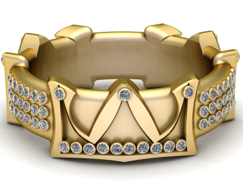 Wedding rings pendant 3D Print Model