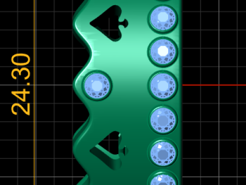 Eternity Heart Crown pendant 3D Принт Модель
