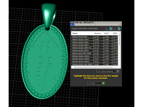 Virgin Mary Necklace Pendant 3D Print Model
