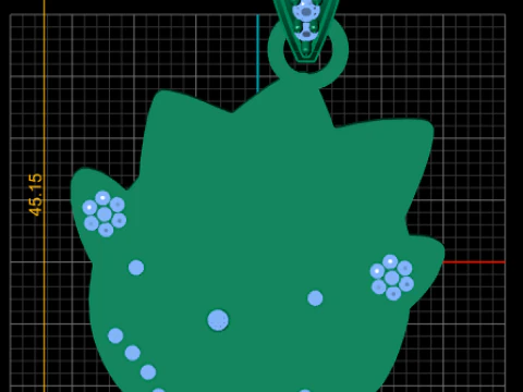 Free STL file Pikachu Crysta pendant 3D Print Model