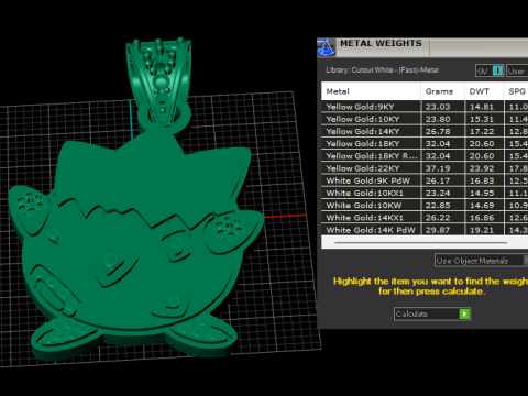 Free STL file Pikachu Crysta pendant 3D Принт Модель