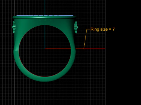 Astronomical Clock Ring Azte pendant 3D Print Model