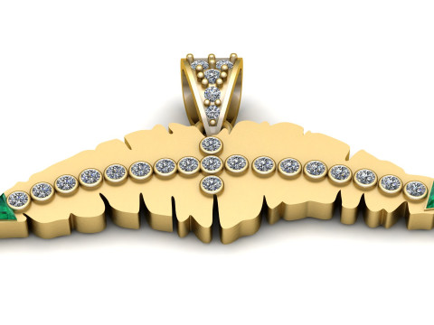 Rhinoceros 3D- Project text pendant 3D-printmodel
