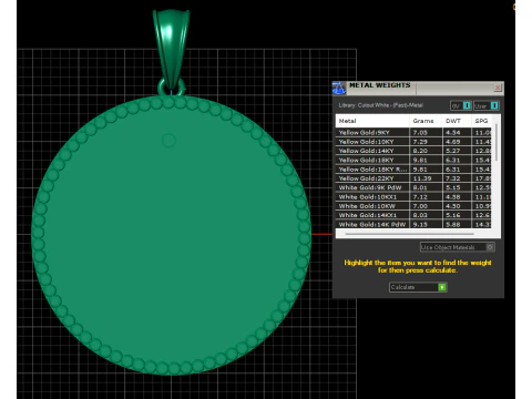 Pendentif anneau t&ecirc;te de mort Teensy Modèles 3D en vedette