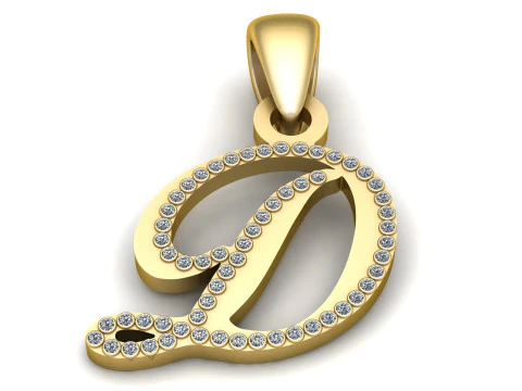 Kişiye &Ouml;zel Kolye 3D Baskı Modeli