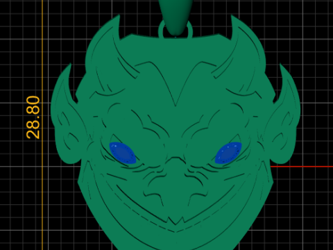 Sticker for Sale avec pendant 3D-Druckmodell