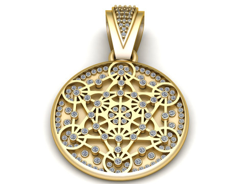 Winter Snowball Pendant LINK Necklaces pendant 3D Baskı Modeli
