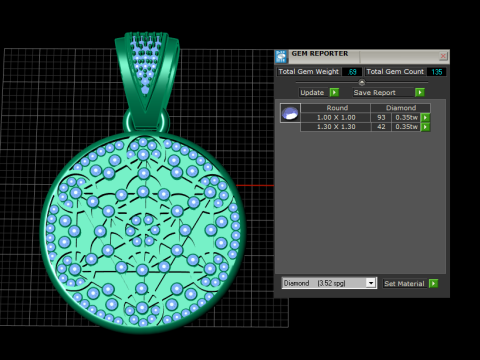 Winter Snowball Pendant LINK Necklaces pendant Modelo de Impressão 3D