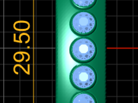 The FISH Ring pendant 3D Print Model