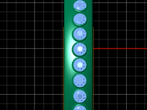 The FISH Ring pendant 3D Print Model