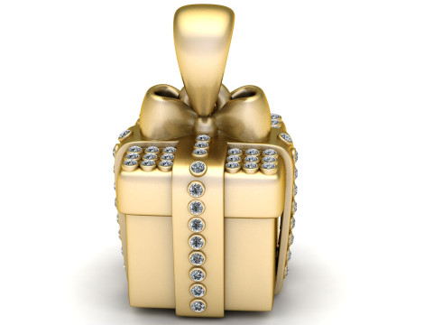 Buy Yellow Gold Necklaces pendant Modelo de impresión 3D