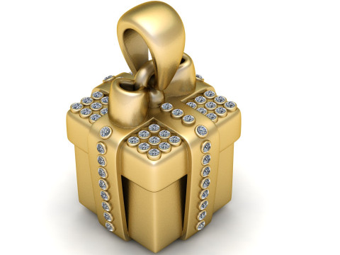 Buy Yellow Gold Necklaces pendant Modelo de impresión 3D