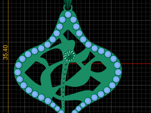 THE RAKHSHAN PENDANT Modelo de Impressão 3D