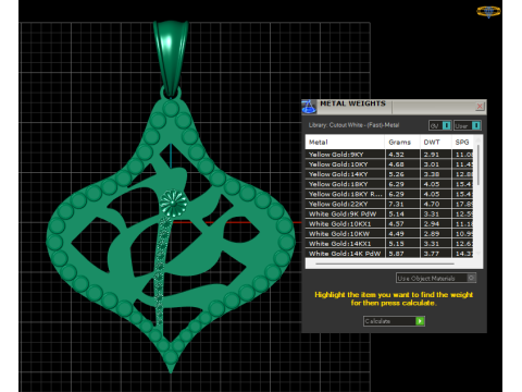 THE RAKHSHAN PENDANT Modelo de Impressão 3D