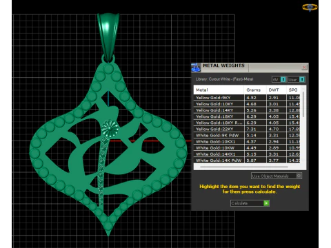 THE RAKHSHAN PENDANT 3D Print Model