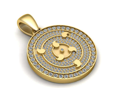 Shop Gold Pendant 3D Print Model