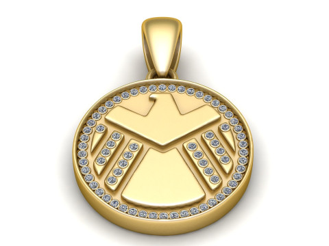 Phil Coulson Iron Man pendant 3D Print Model