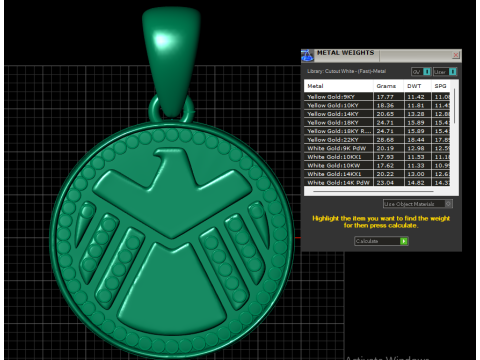 Phil Coulson Iron Man pendant 3D प्रिंट मॉडल