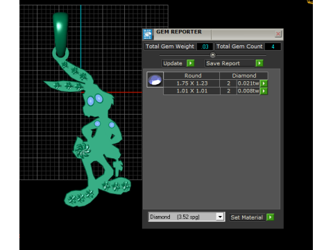 TIME MONEY PENDANT 3D 打印模型
