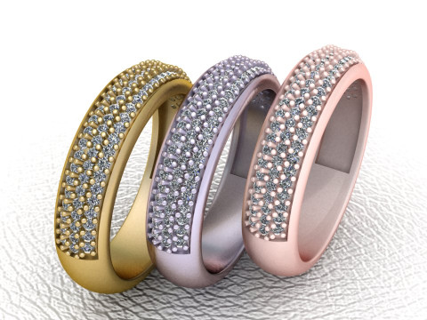 Best Rings for Engagements pendant Modello di stampa 3D