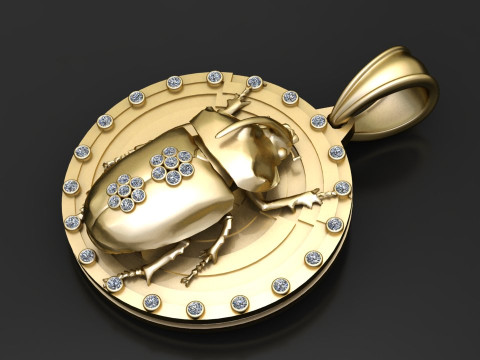 Stream Oleh Zhuk pendant 3D-Druckmodell