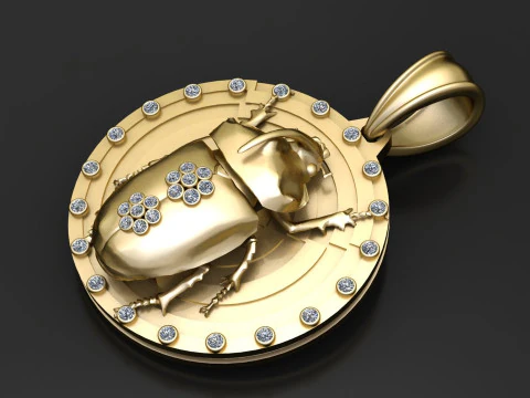 Stream Oleh Zhuk pendant 3D Print Model