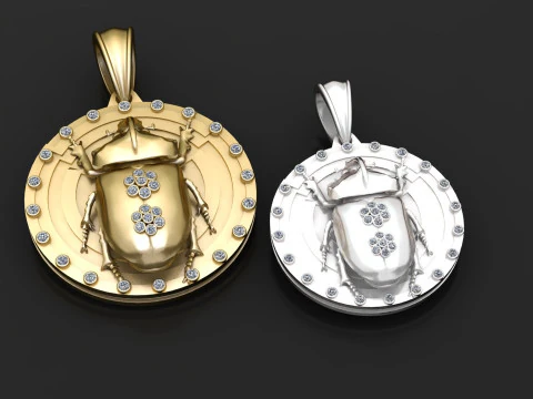 Stream Oleh Zhuk pendant 3D Print Model