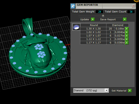 Stream Oleh Zhuk pendant 3D Print Model