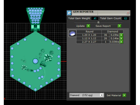 QUEEN HONEY BEE PENDANT 3D PENDANT 3D Print Model