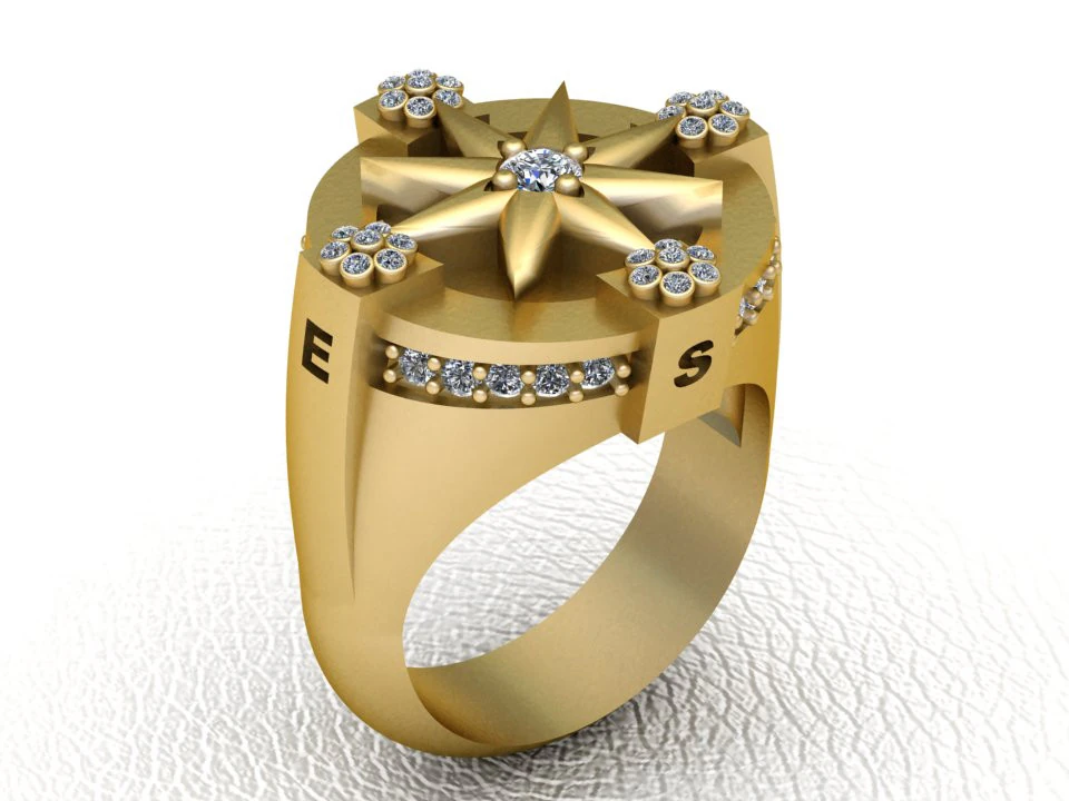 Do jewelry Ring 3D Print Model .c4d .max .obj .3ds .fbx .stl .blend 