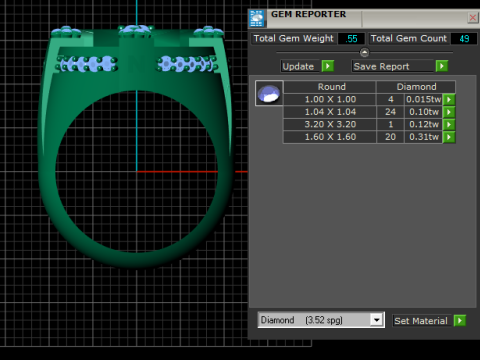 Do jewelry Ring 3Dプリントモデル