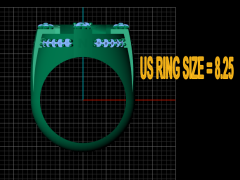 Do jewelry Ring 3Dプリントモデル