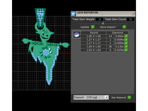Beautiful 3d jewelry design pendnat 3D 打印模型