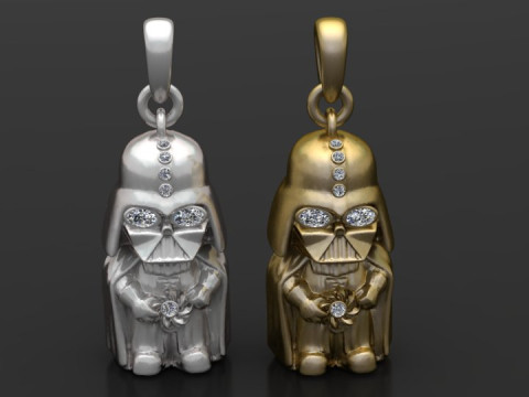 STAR WAR ENEMY PENDANT 3D 프린트 모델
